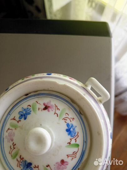 Чашка с блюдцем фарфор лфз