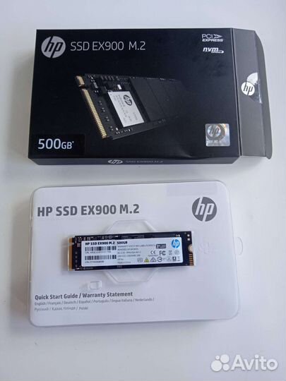 Жёсткий диск SSD 500 Гб HP EX900