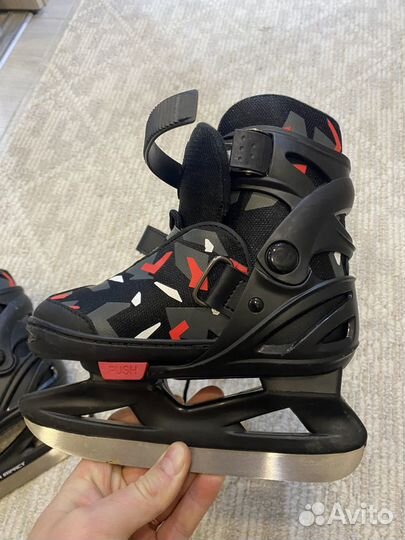 Коньки хоккейные детские