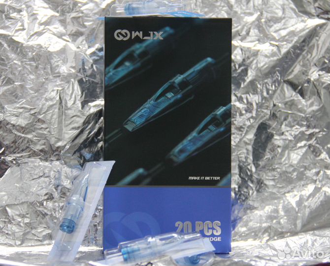 WJX WJX 10/07 RL картриджи для тату, 20шт