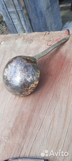 Ковш старинный, медный