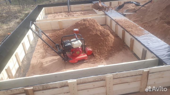 Монолитная плита 6х6