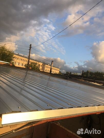Ремонт крыши гаража