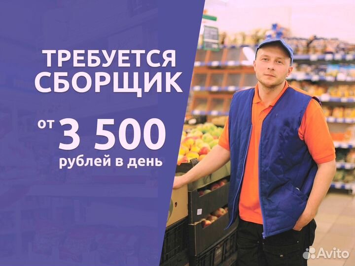 Сборщик онлайн заказов Лента. Ежедневные выплаты