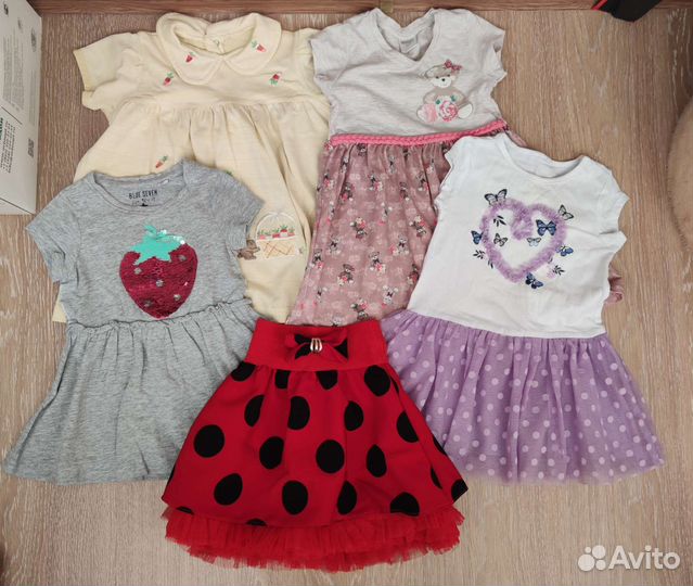 Вещи пакетом на девочку 92