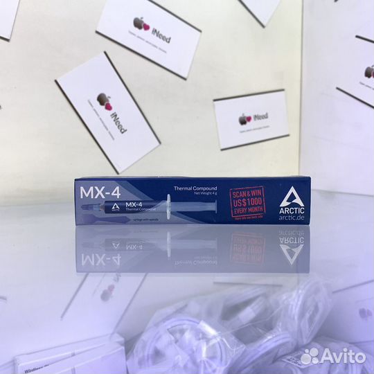 Термопаста arctic MX-4 4 грамма