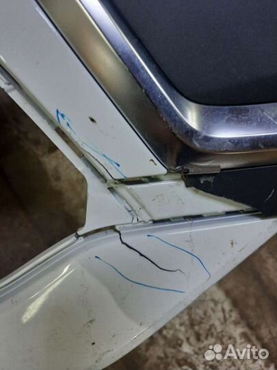 Audi q7 бампер передний