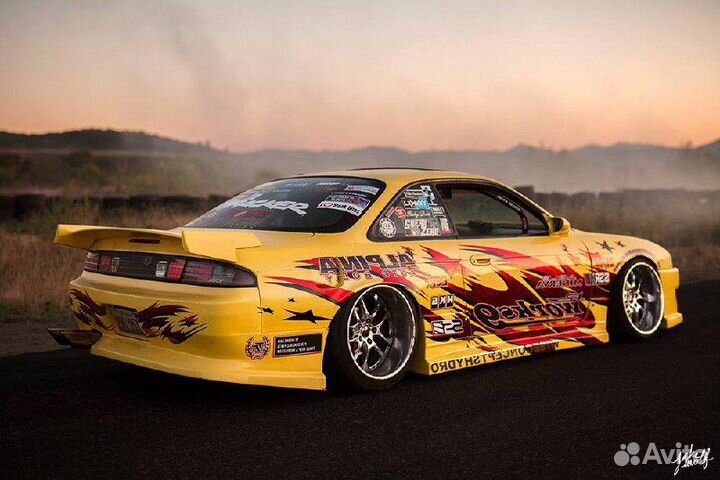 RC drift ливрея для моделей (1 к 10)