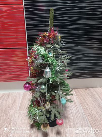Ёлка искусственная СССР 42 см, разборная