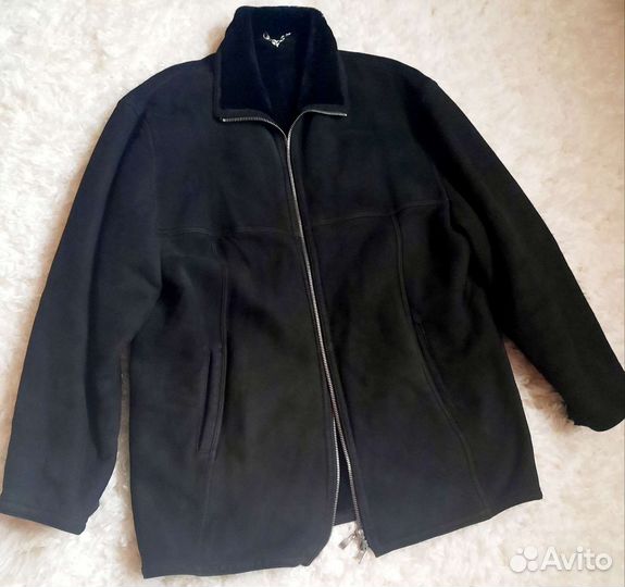 Мужская натуральная дубленка 