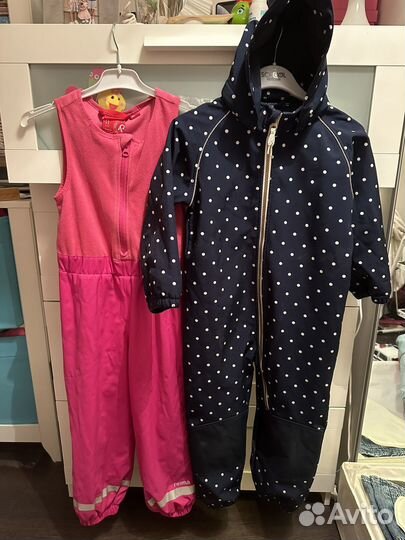 Комбинещоны Name IT и Reima 3-4 года