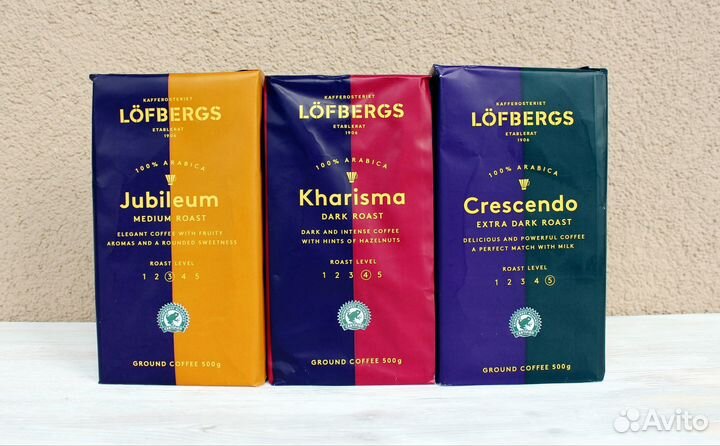 Кофе молотый Lofbergs 500 гр из Финляндии