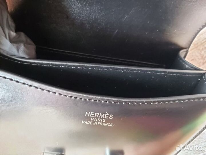 Сумка женская гладкая натур. кожа Hermès Constance