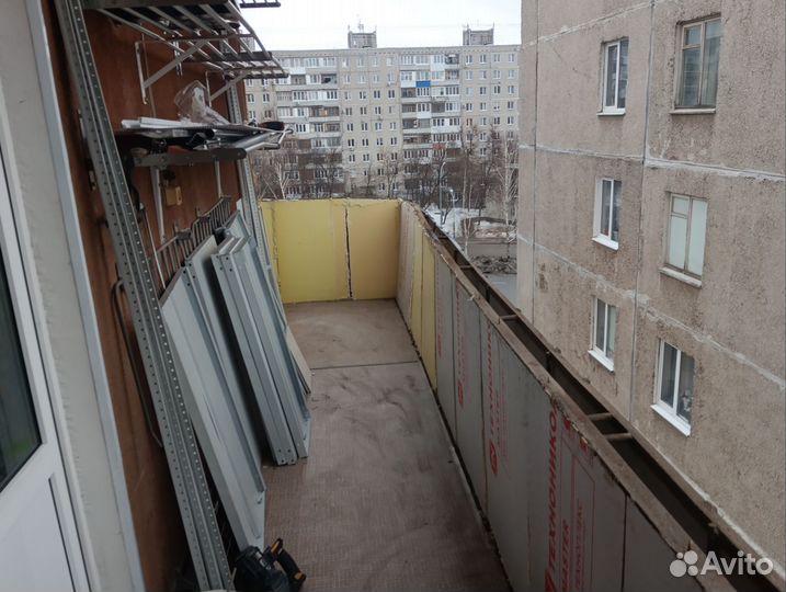 Обшивка балконов и лоджий уфа