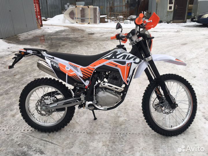 Мотоцикл кроссовый kayo T2 250 enduro PR