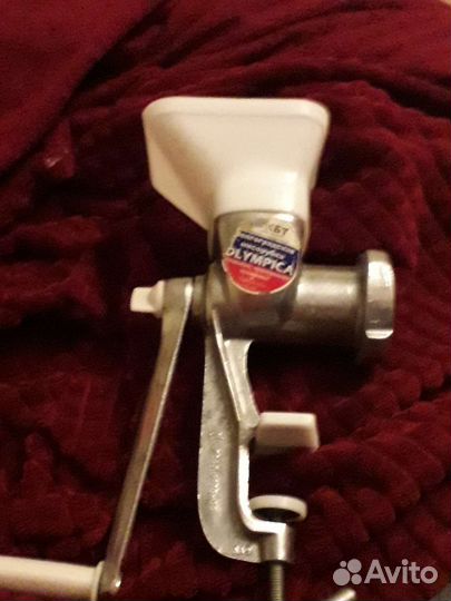 Мясорубка ручная бу