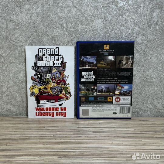 GTA3 (Grand Theft Auto 3) на PS2