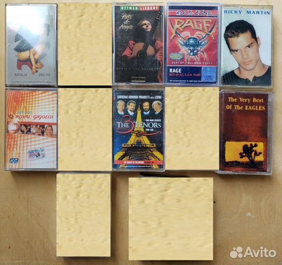 Аудиокассеты студийные 0