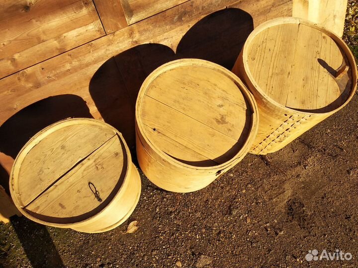 Лубяные короба старинные