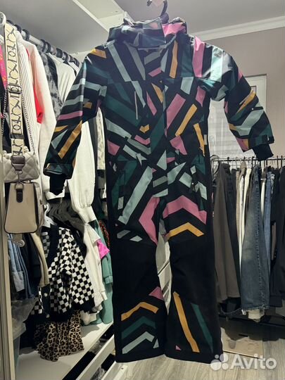 Зимний комбинезон для девочки 116