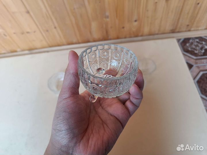 Конфетницы, джемницы, соусницы стекло