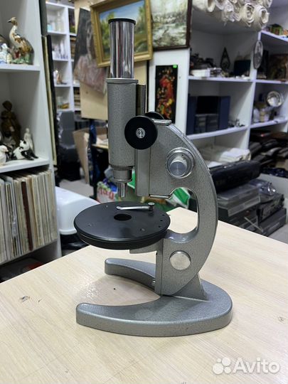 Советский Микроскоп мбу-4 гост 8284-67 (ч)