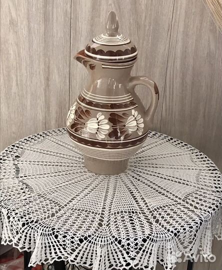 Глиняный кувшин СССР большой