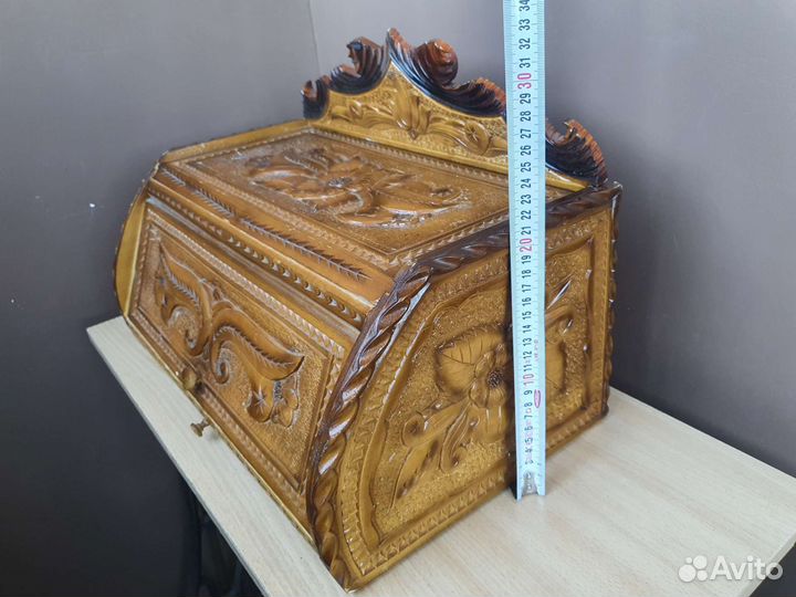Резная хлебница СССР