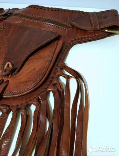 Поясная сумка Leather