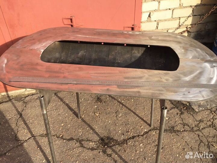 Мангал из нержавейки разборный