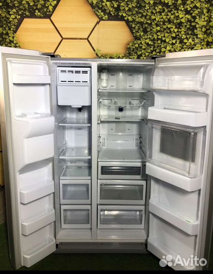 Холодильник бу samsung side by side двухдверный