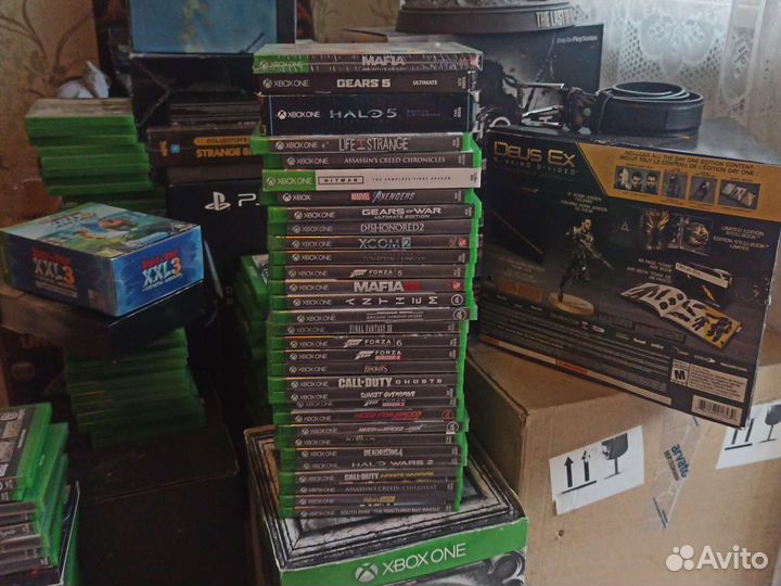Игры на xbox one диски