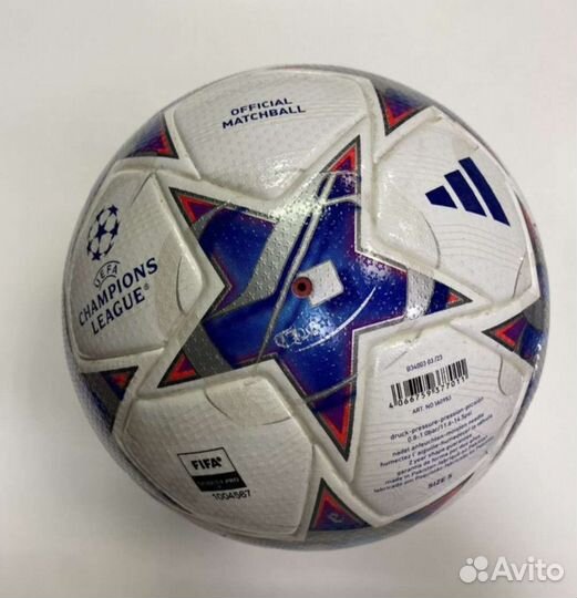 Футбольный мяч adidas лига чемпионов 2024 аригнал