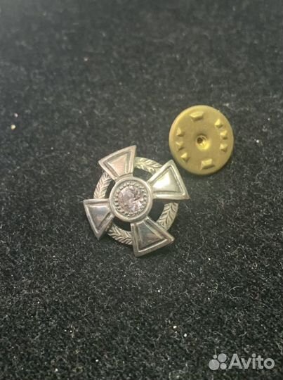 Значок Мальтийский крест