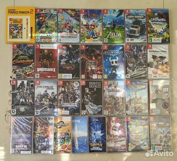 Игры nintendo switch