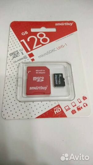Карты памяти флешки SD MicroSD 16-128 Гб новые