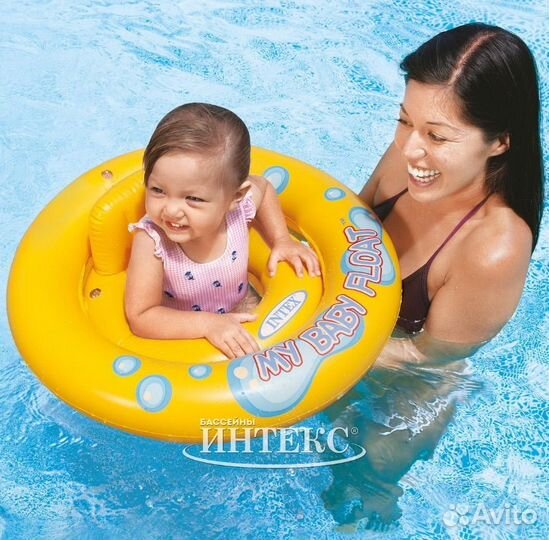 Круг надувной с сиденьем трусами
