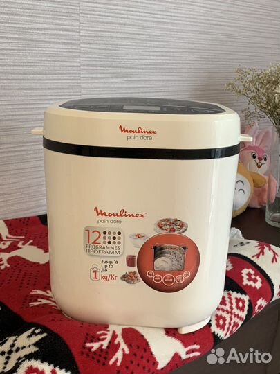 Хлебопечка moulinex