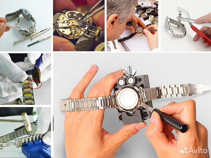 Часовщик, ремонт всех видов часов за 1 день