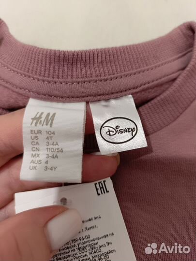 Вещи для девочки 104 h&m новые