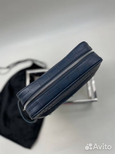 Мужской клатч из кожи крокодила Stefano Ricci