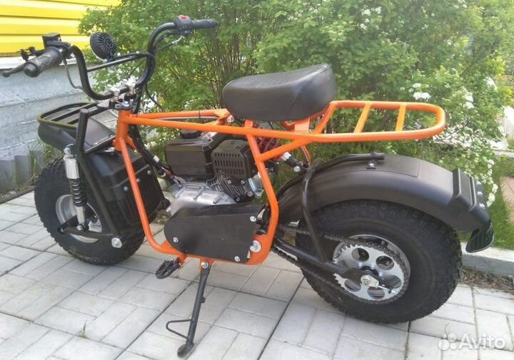 Мотоцикл скаут сафари 3 bigfoot с фарой