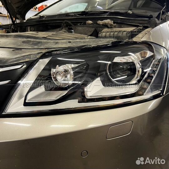 Стекло для фары Volkswagen Passat B7 (2010-2015) Л