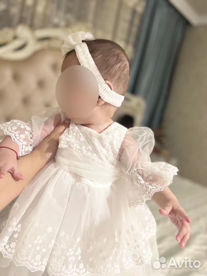 Платье для девочки 6-9