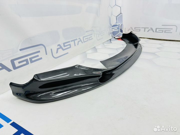Сплиттер BMW F85 F86 3D стиль карбон