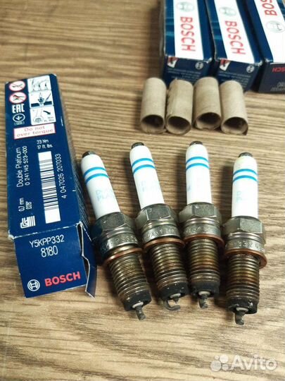 Свечи зажигания vag 04E905612C, Bosch 0241145523