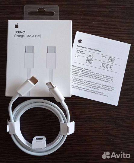 Оригинальный кабель iPhone USB-C Change Cable 1m