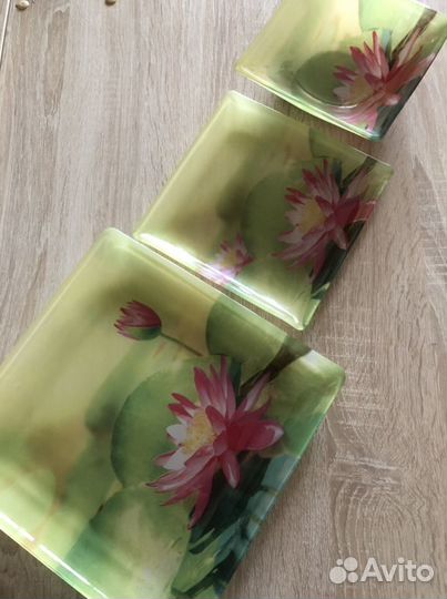 Тарелки сервировочные