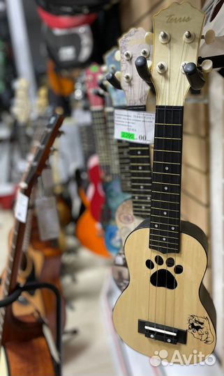 Укулеле сопрано terris plus CAT