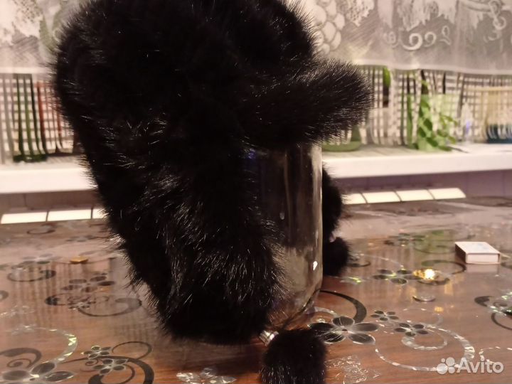 Шапка ушанка женская